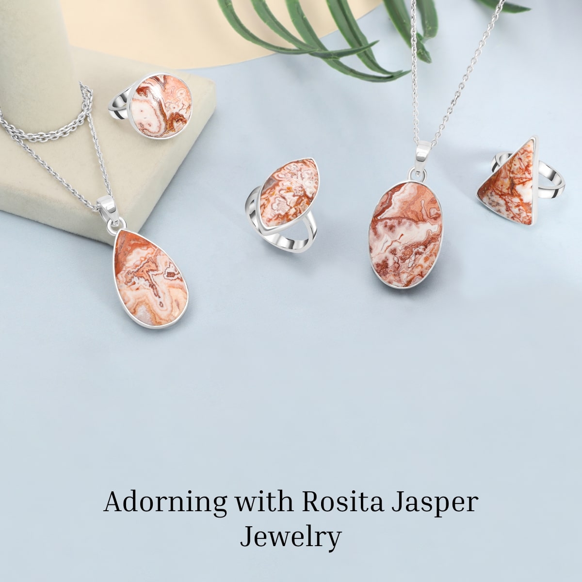 Using Rosita Jasper as Gemstone Jewelry
