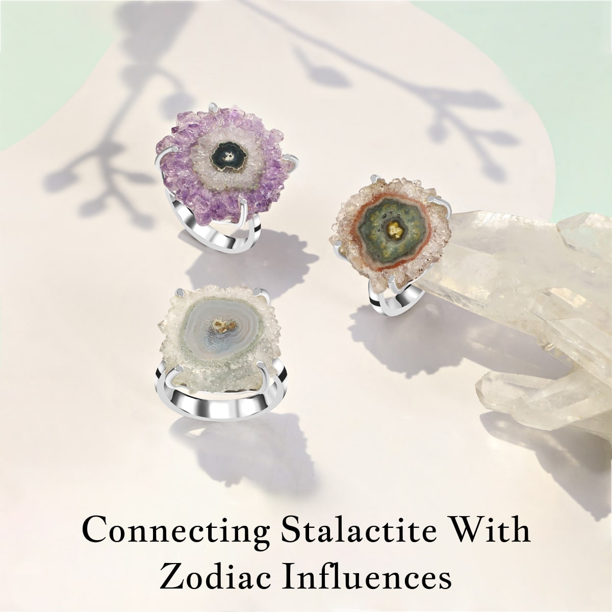 Stalactite Zodiac Signs and Birthstone