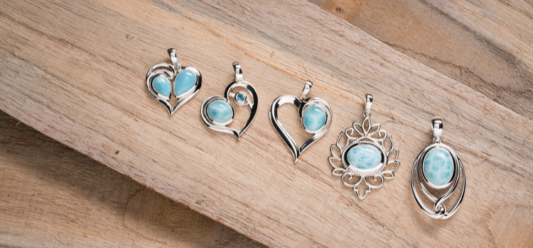 Larimar Pendant