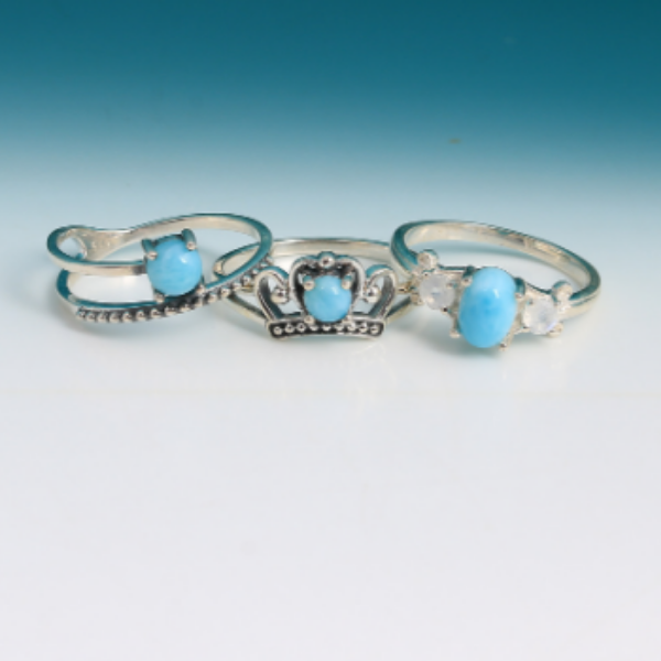 Larimar Ring