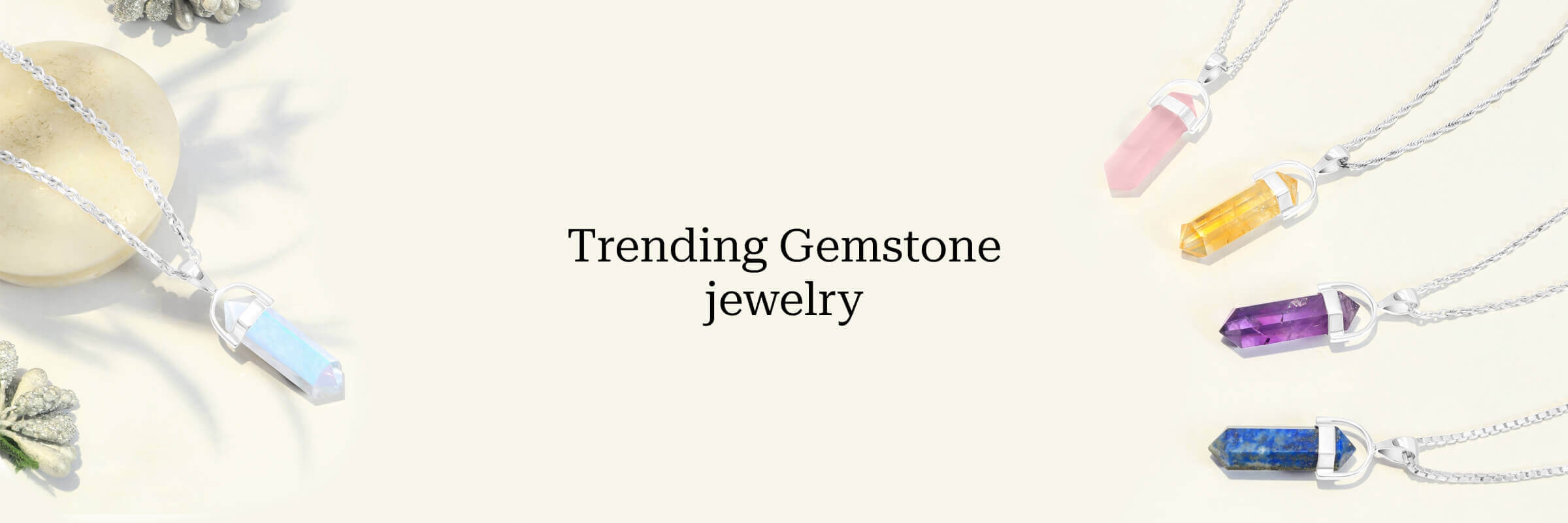 trending Gemstone jewelry