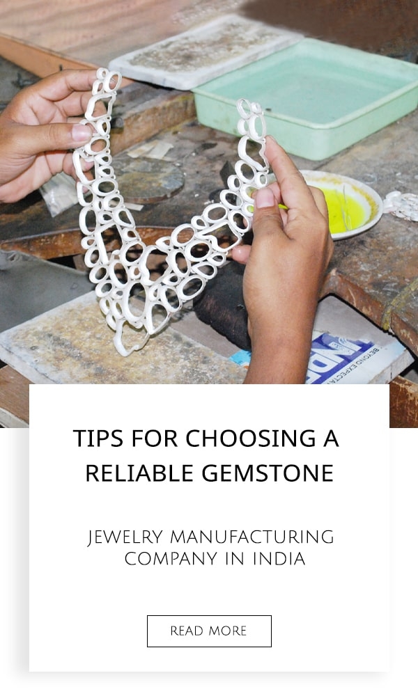 Reliable Gemstone Jewelry Manufacturing Company