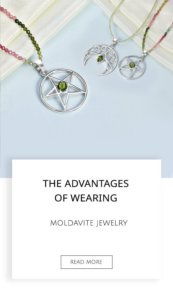 advantages of wearing Moldavite Jewelry