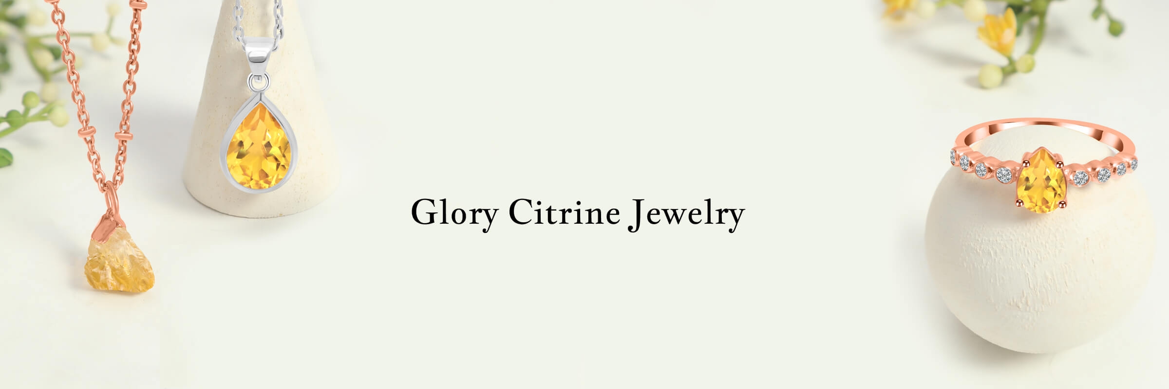 Citrine jewelry