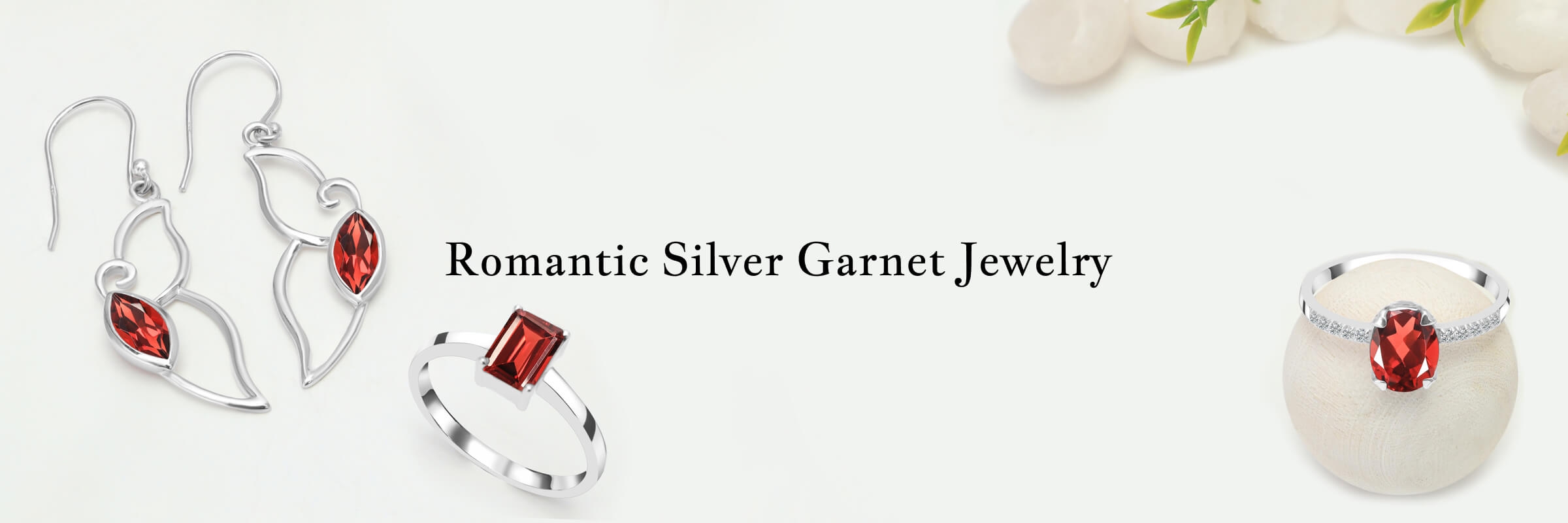 Garnet jewelry