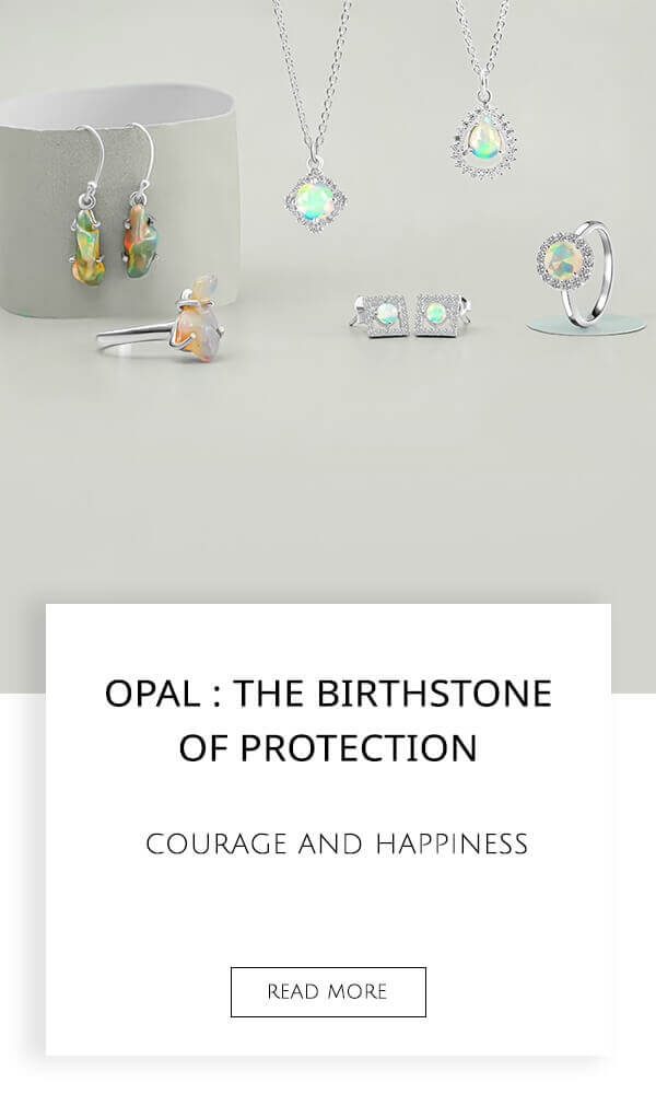 Opal Birthstone Protection, Courage and Happiness