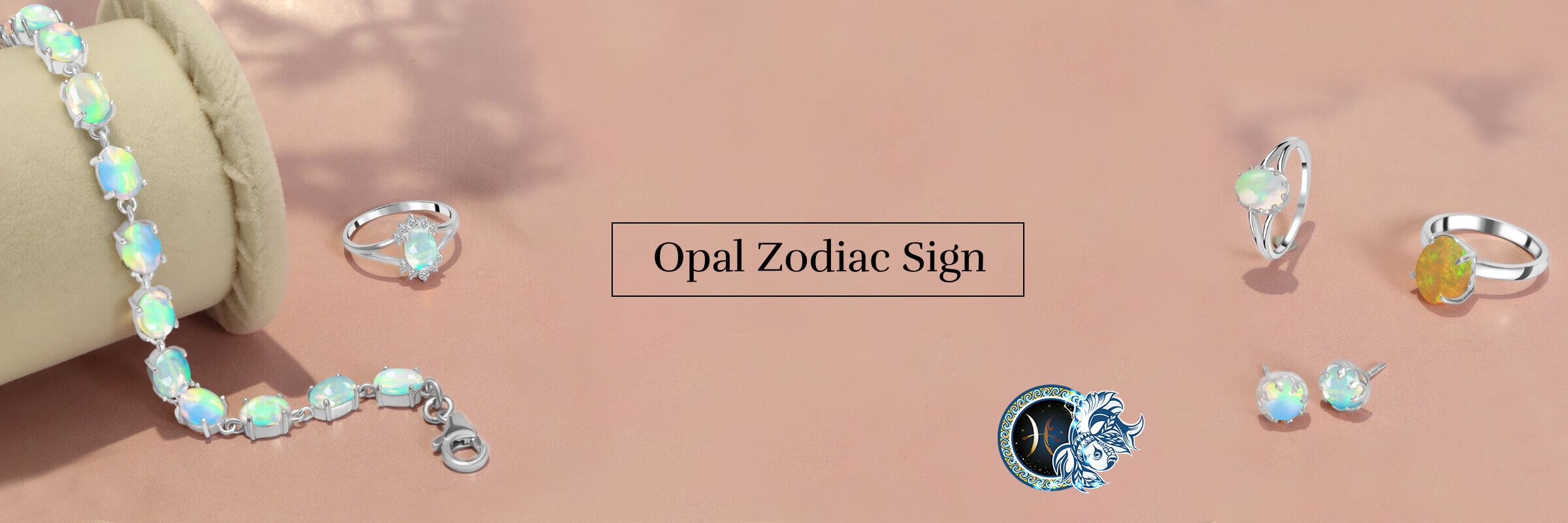 Zodiac sign associated to opal