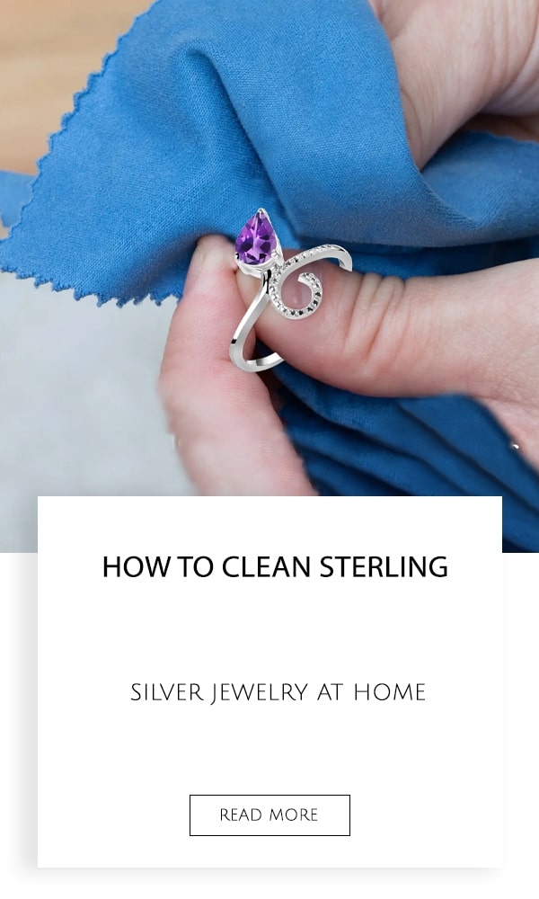 How to Clean Sterling Silver Jewelry at Home