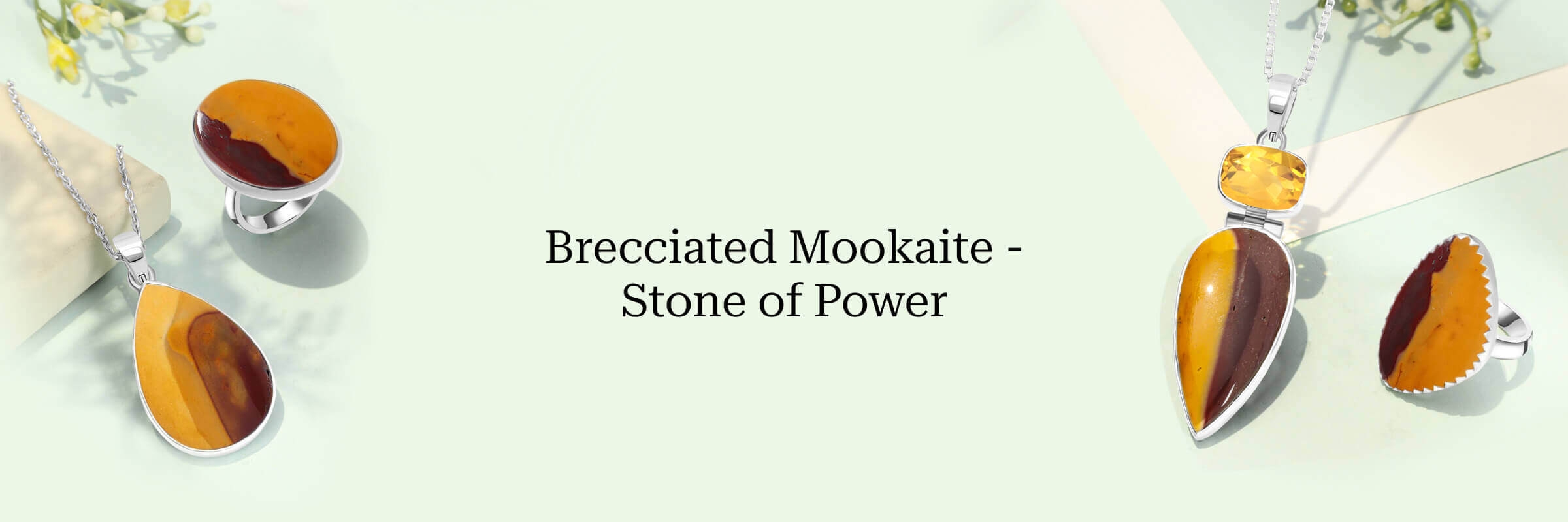 Brecciated Mookaite Jewelry