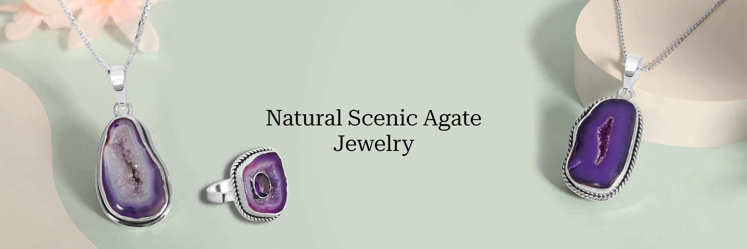 Scenic Agate Jewelry