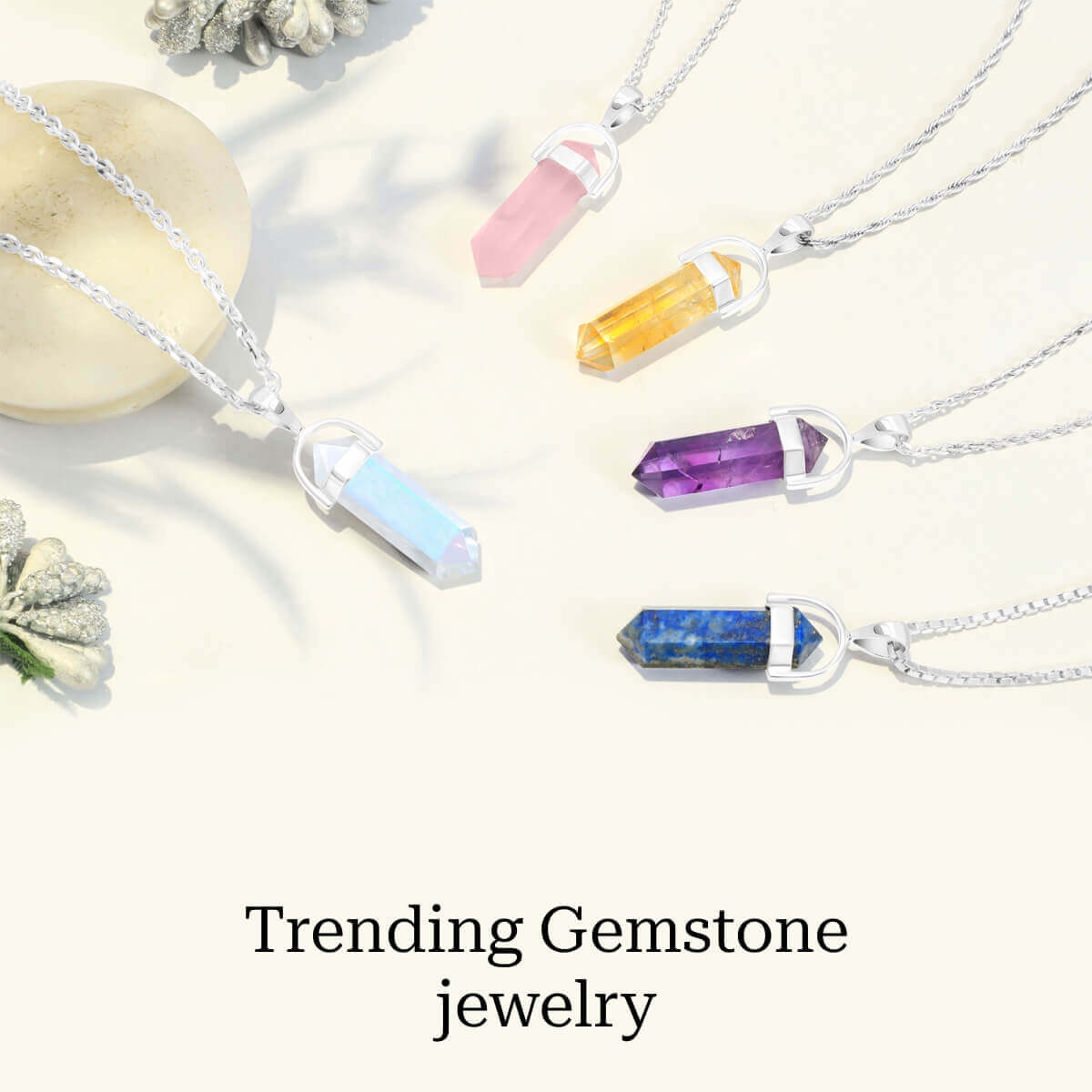trending Gemstone jewelry