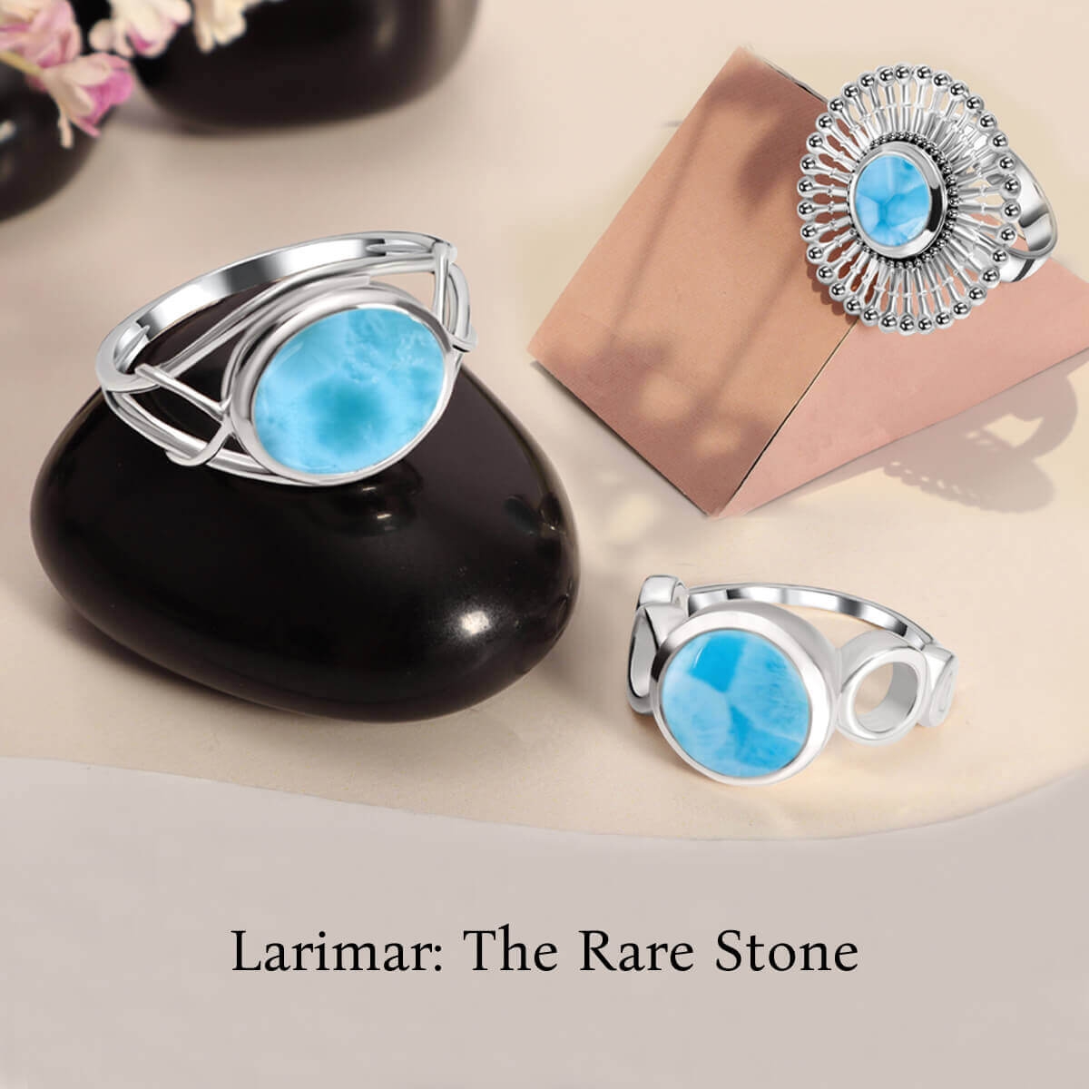 Larimar ring