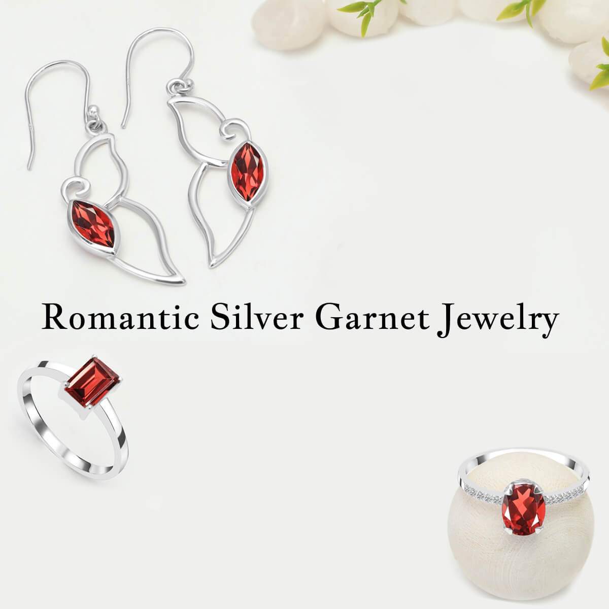 Garnet jewelry