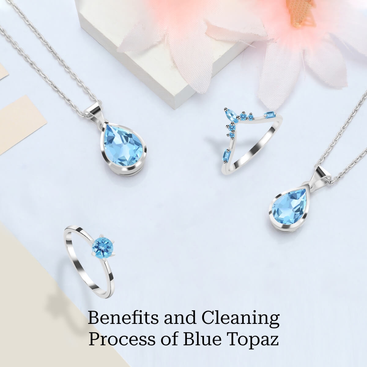 benefits and cleaning process of blue topaz gemstone