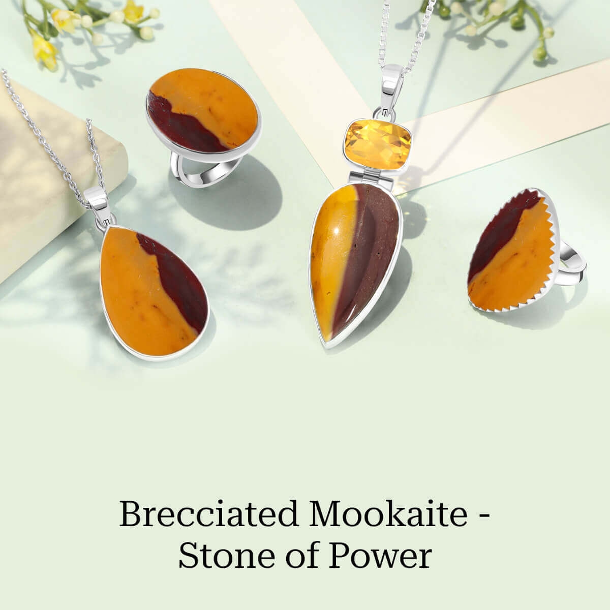Brecciated Mookaite Jewelry