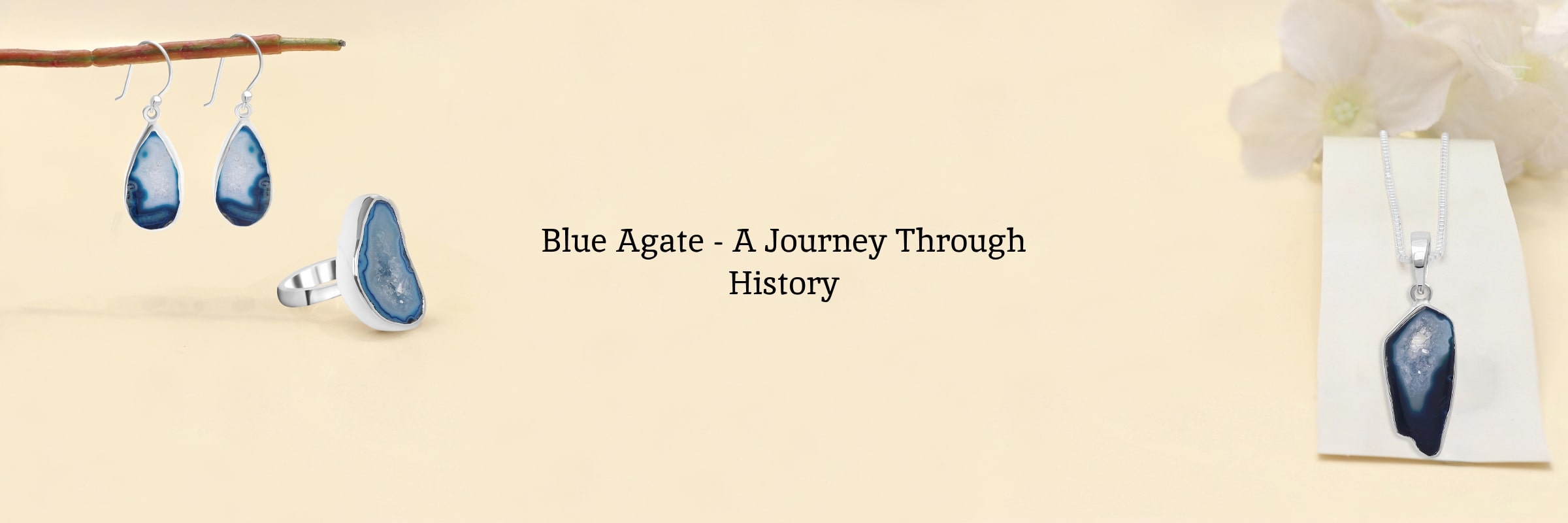History of Blue Agate Gem