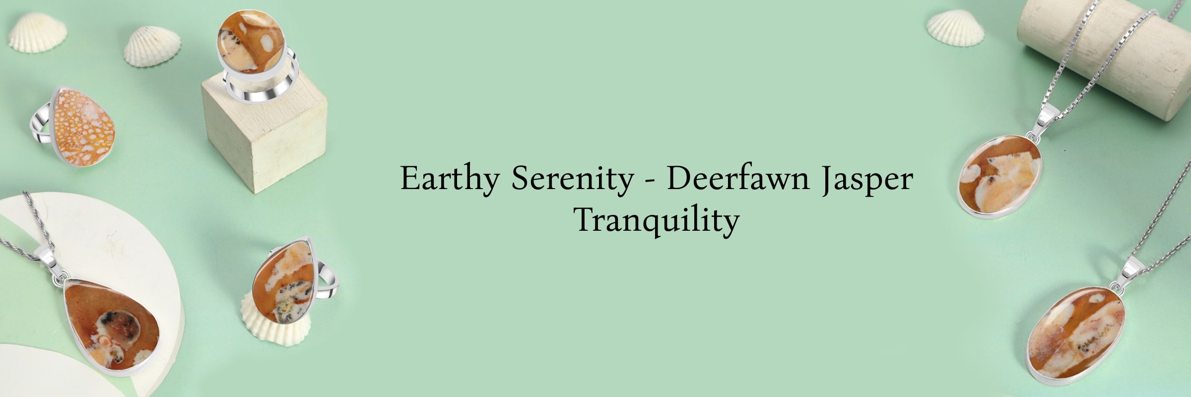 Deerfawn Jasper Tranquility: Nature's Art in Earthy Tones