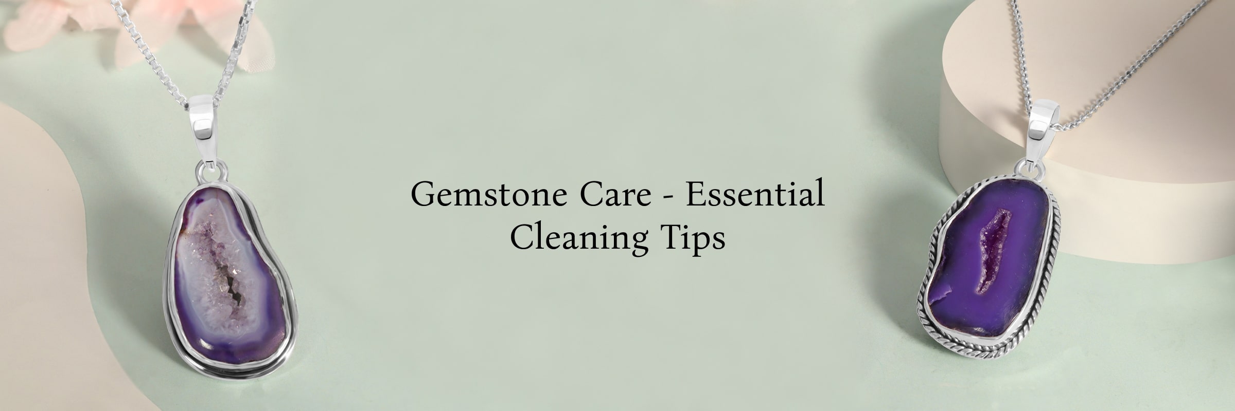 Cleaning of the Gemstone Cleaning of the Gemstone