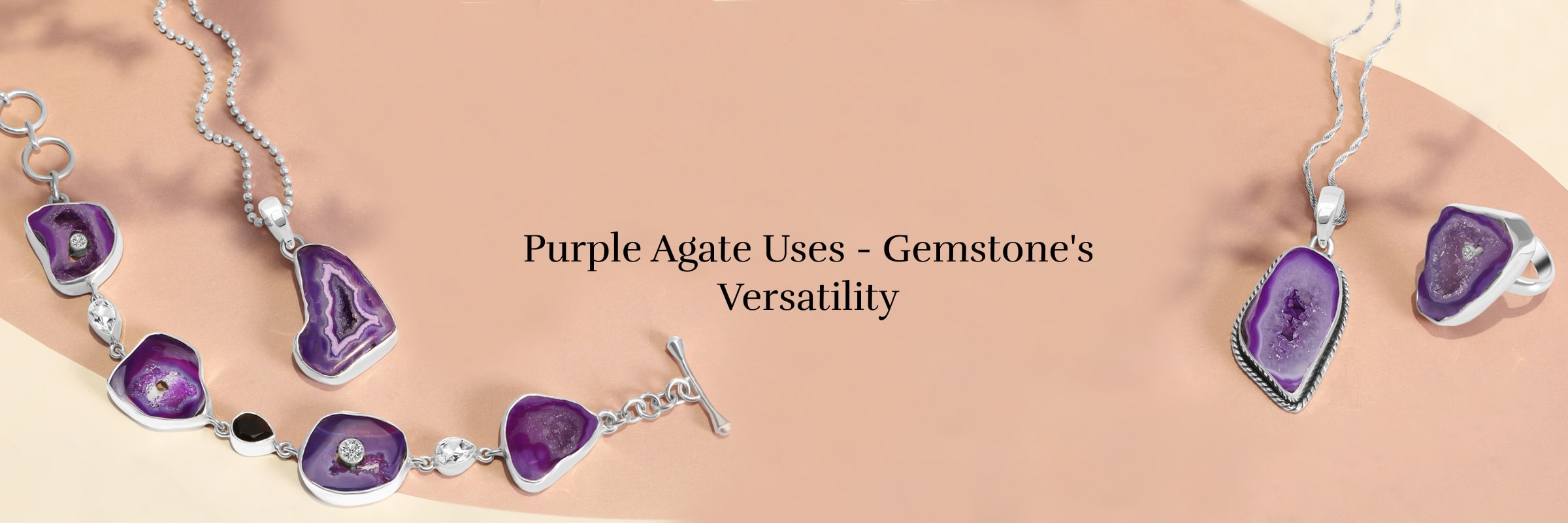 Uses of Purple Agate Gemstone