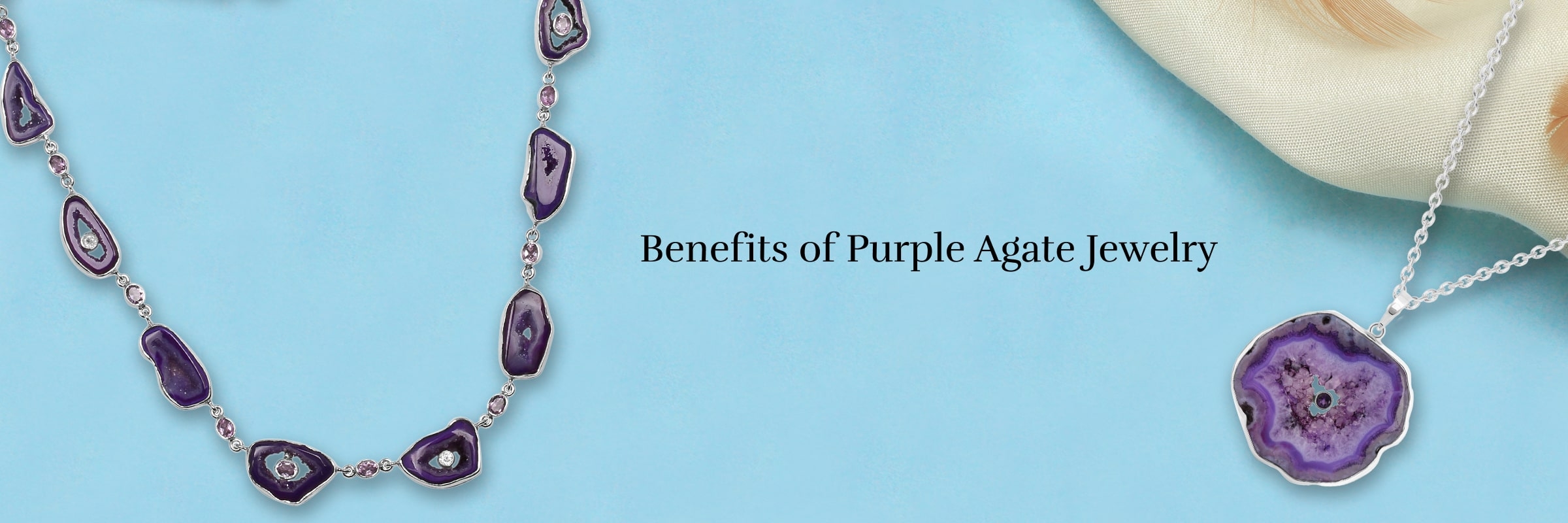 Advantages of Wearing Purple Agate Jewelry