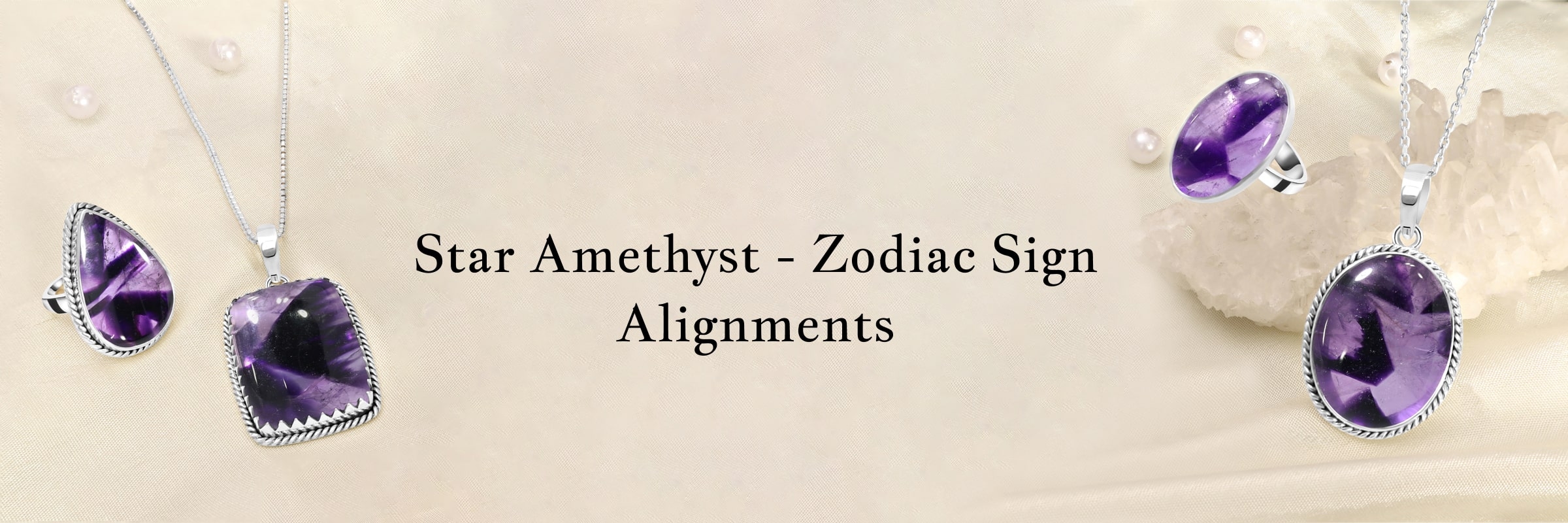 Zodiac Association of Star Amethyst Gem