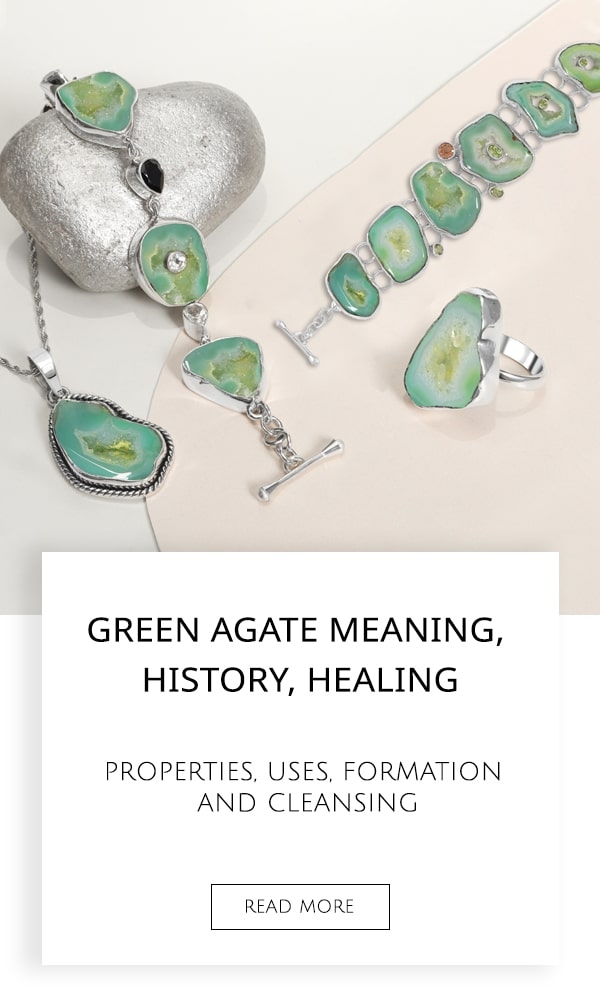 Green Agate Meaning, History, Healing Properties, Uses, Formation and Cleansing