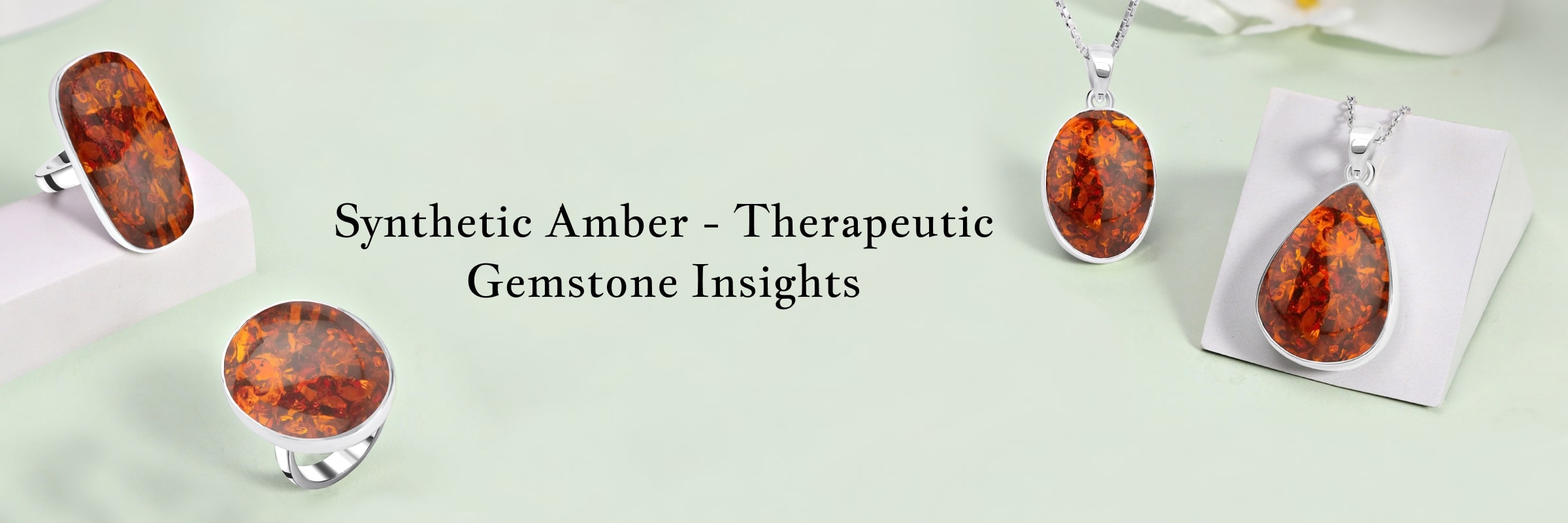 Healing Properties of Synthetic Amber Gem