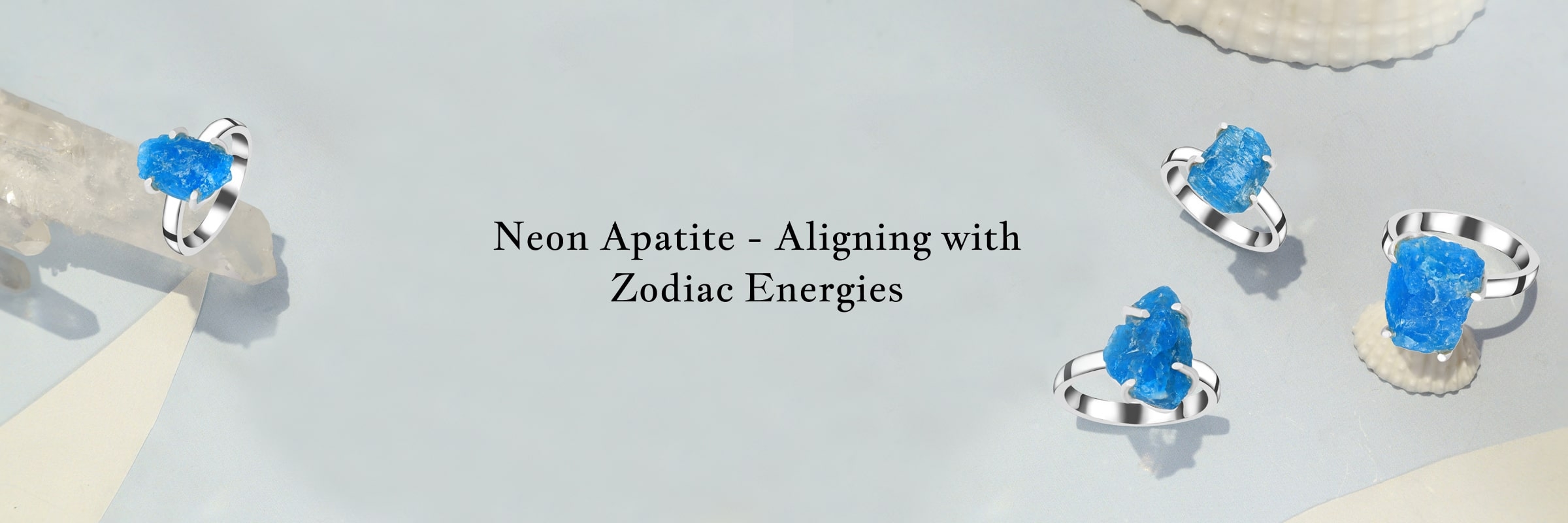 Zodiac Association of Neon Apatite Jewel