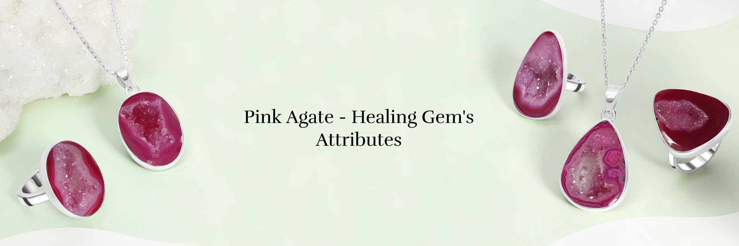 Healing Properties of Pink Agate Gemstone