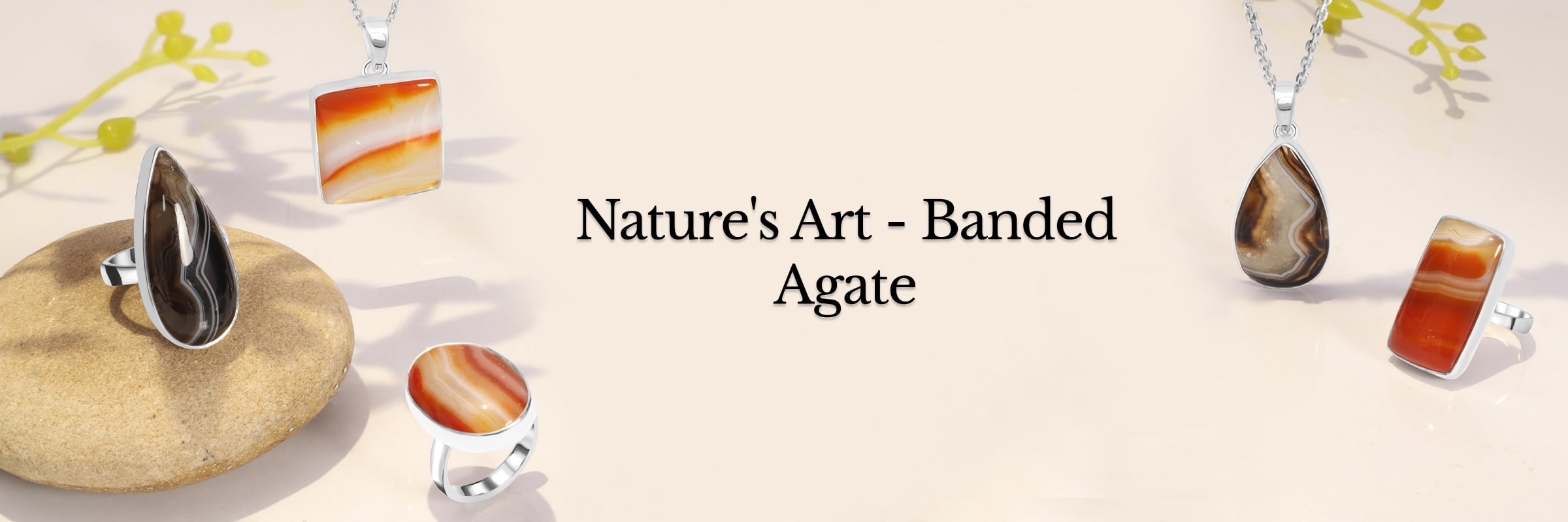 Banded Agate Tapestry: Nature's Artistry in Stripes and Swirls Banded Agate
