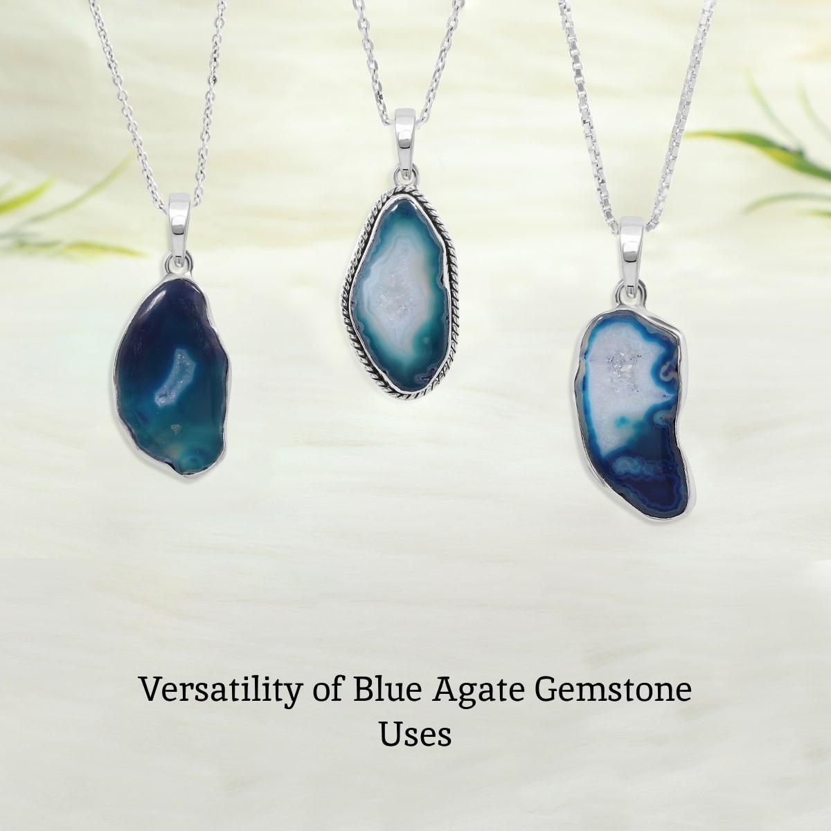 Uses of Blue Agate Gemstone