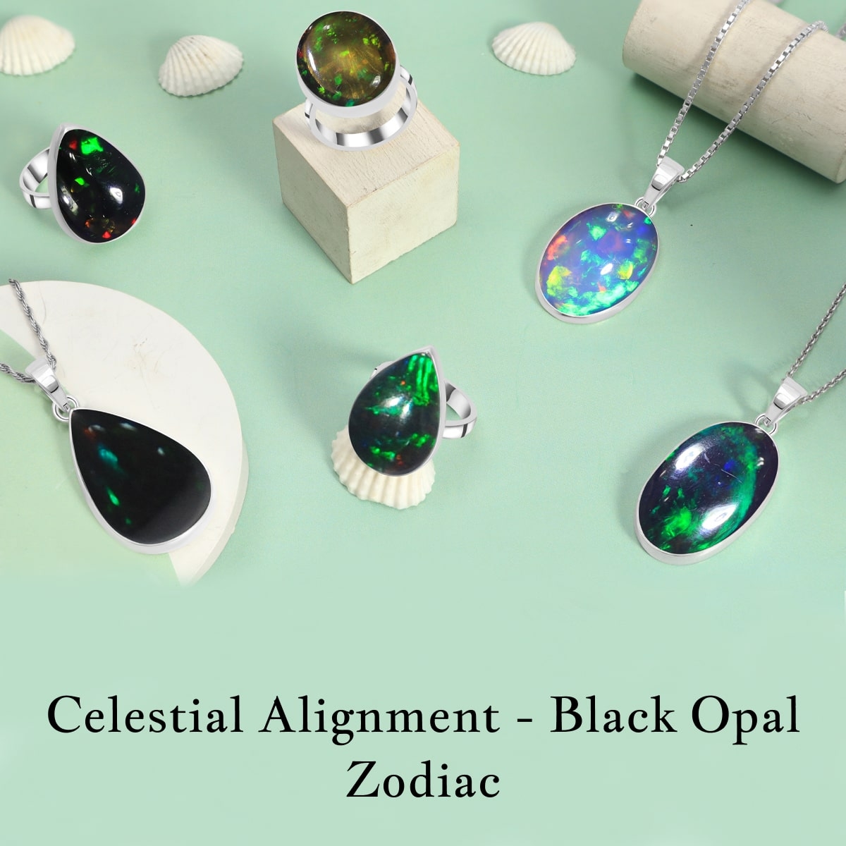 Black Opal Zodiac sign