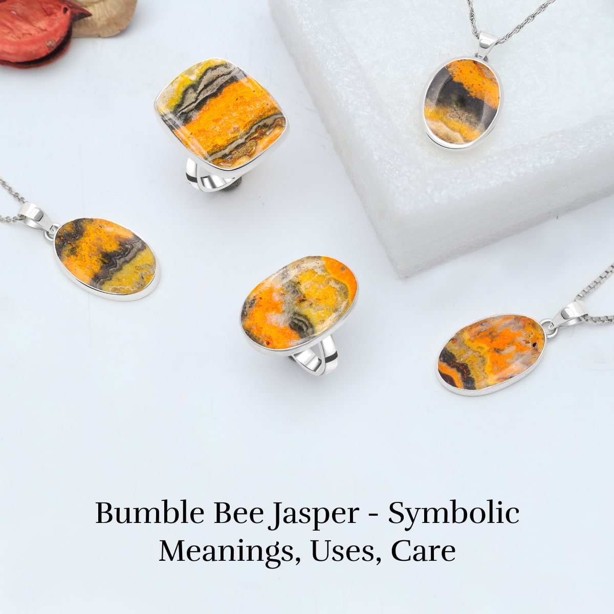 Bumble Bee Jasper Meaning, Healing Properties, Uses, and Care