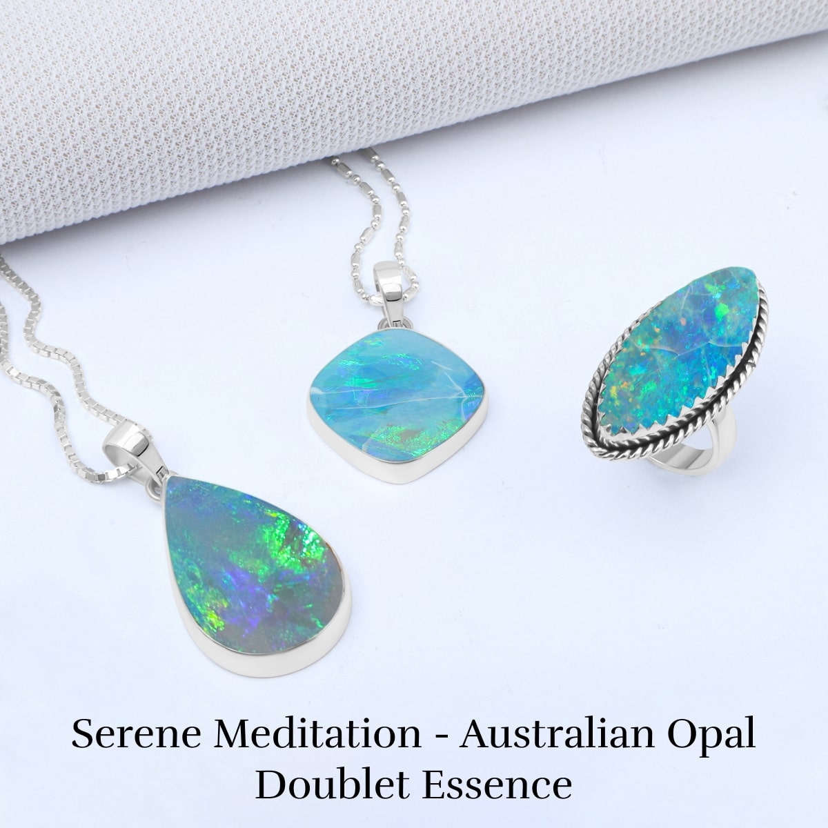 Meditation with the Australian Opal Doublet Meditation with the Australian Opal Doublet