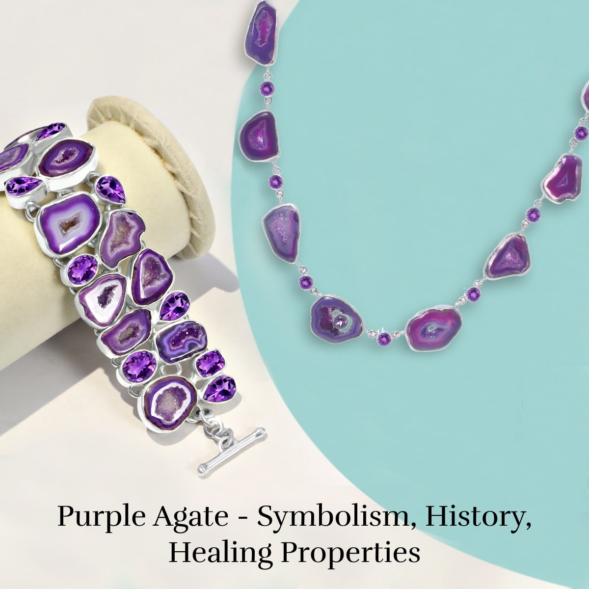 Purple Agate Meaning, History, Healing Properties, Uses, Advantages & Care