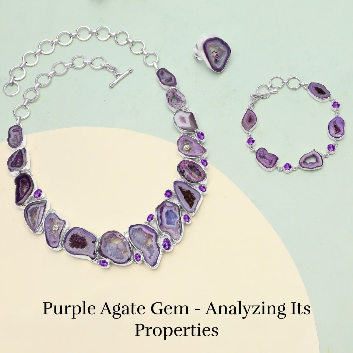 Physical Properties of Purple Agate Gem