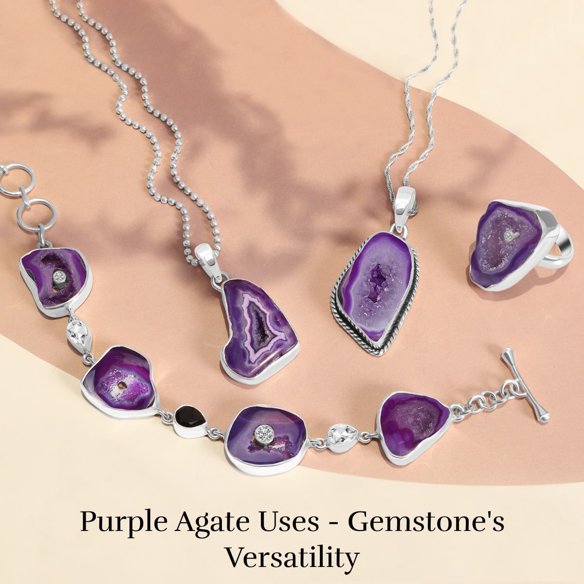 Uses of Purple Agate Gemstone