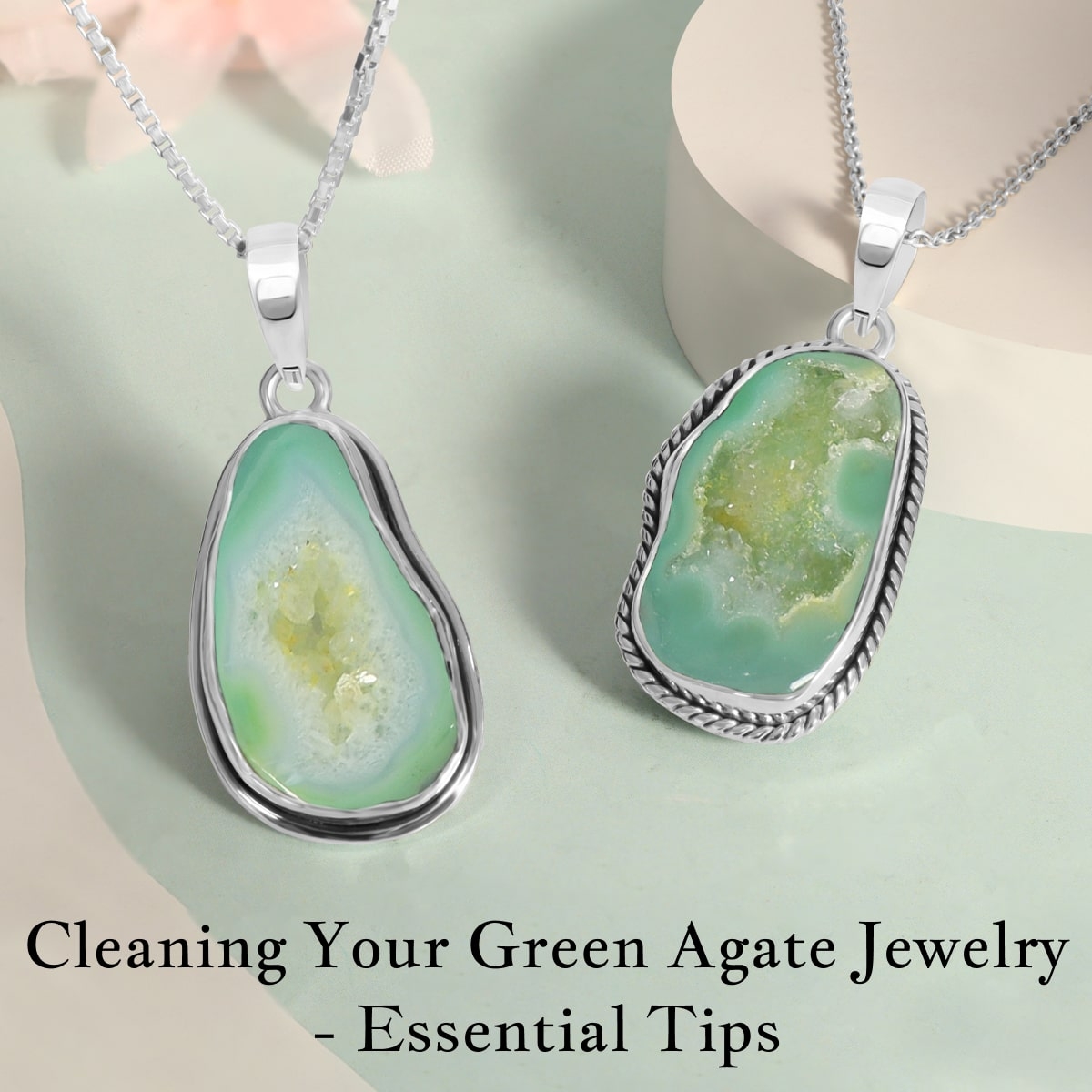 How to Clean Your Green Agate Jewelry