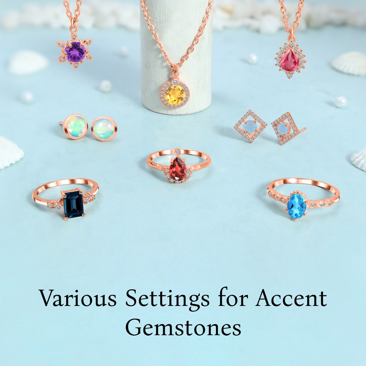 The Different Settings Used for Accent Gemstones