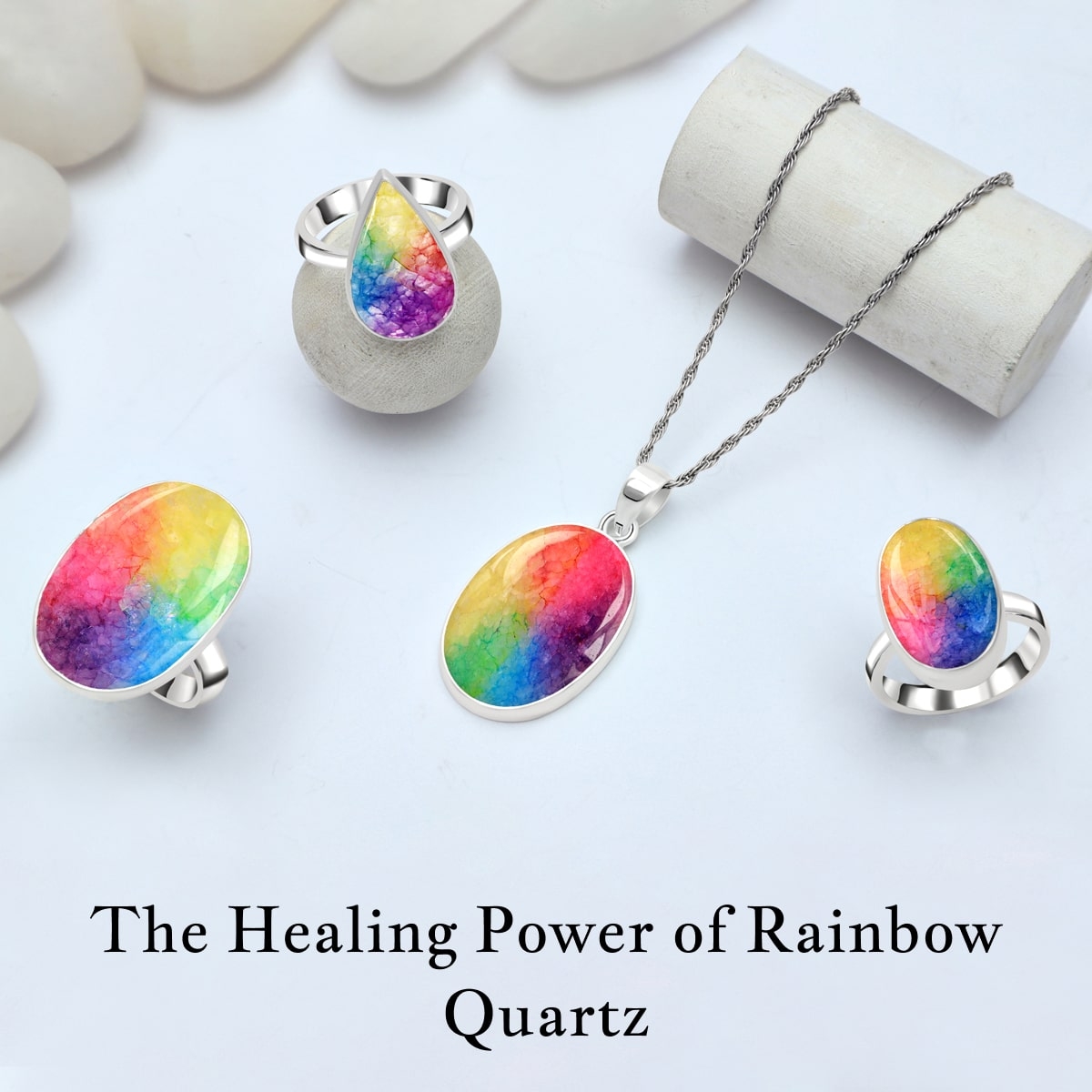 Healing Properties of Rainbow Quartz Jewelry