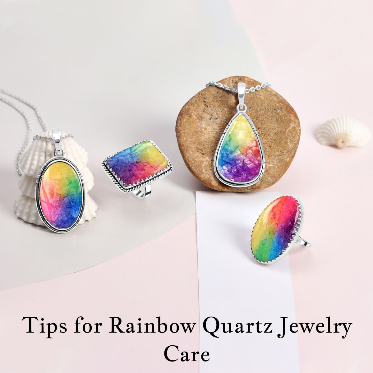 Care and Maintenance of Rainbow Quartz Jewelry