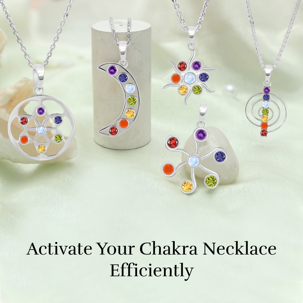How to Activate a Chakra Necklace How to Activate a Chakra Necklace