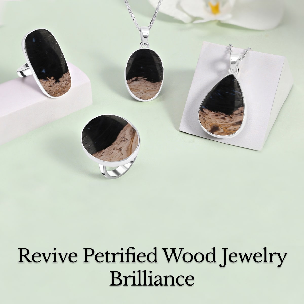 How to Cleanse Your Petrified Wood Jewelry