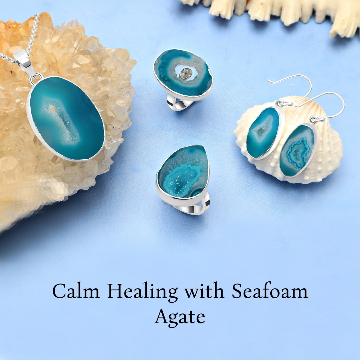 Healing Properties of Seafoam agate