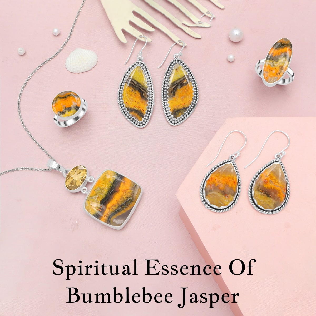 Bumblebee Jasper Spiritual Properties and Benefits