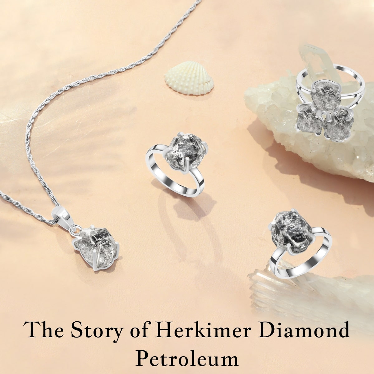 Herkimer Diamond Petroleum - Meaning, History, Healing Properties, Benefits & Zodiac Association