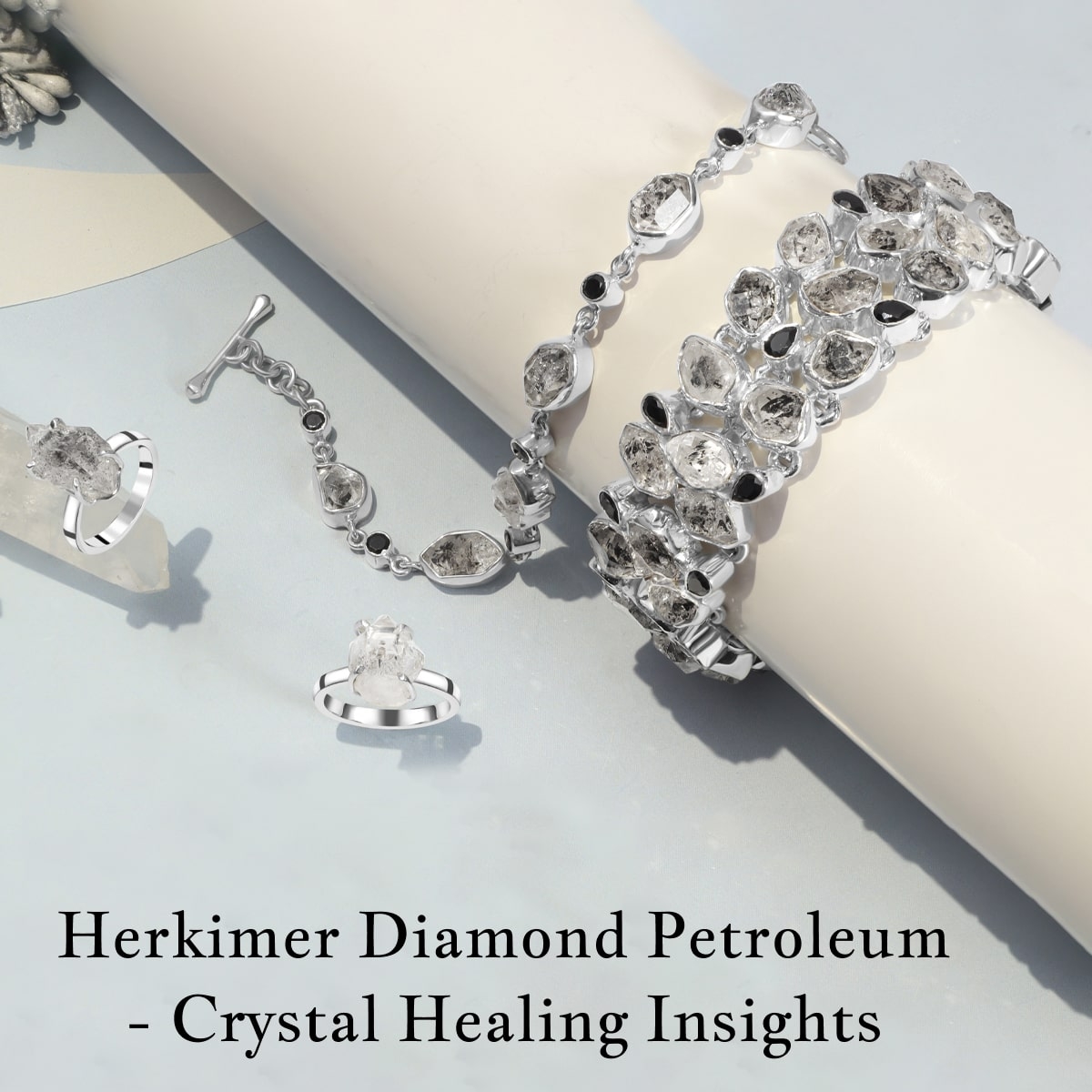 Healing Properties of Herkimer Diamond Petroleum Crystal