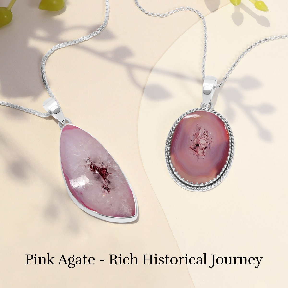 History of Pink Agate Stone