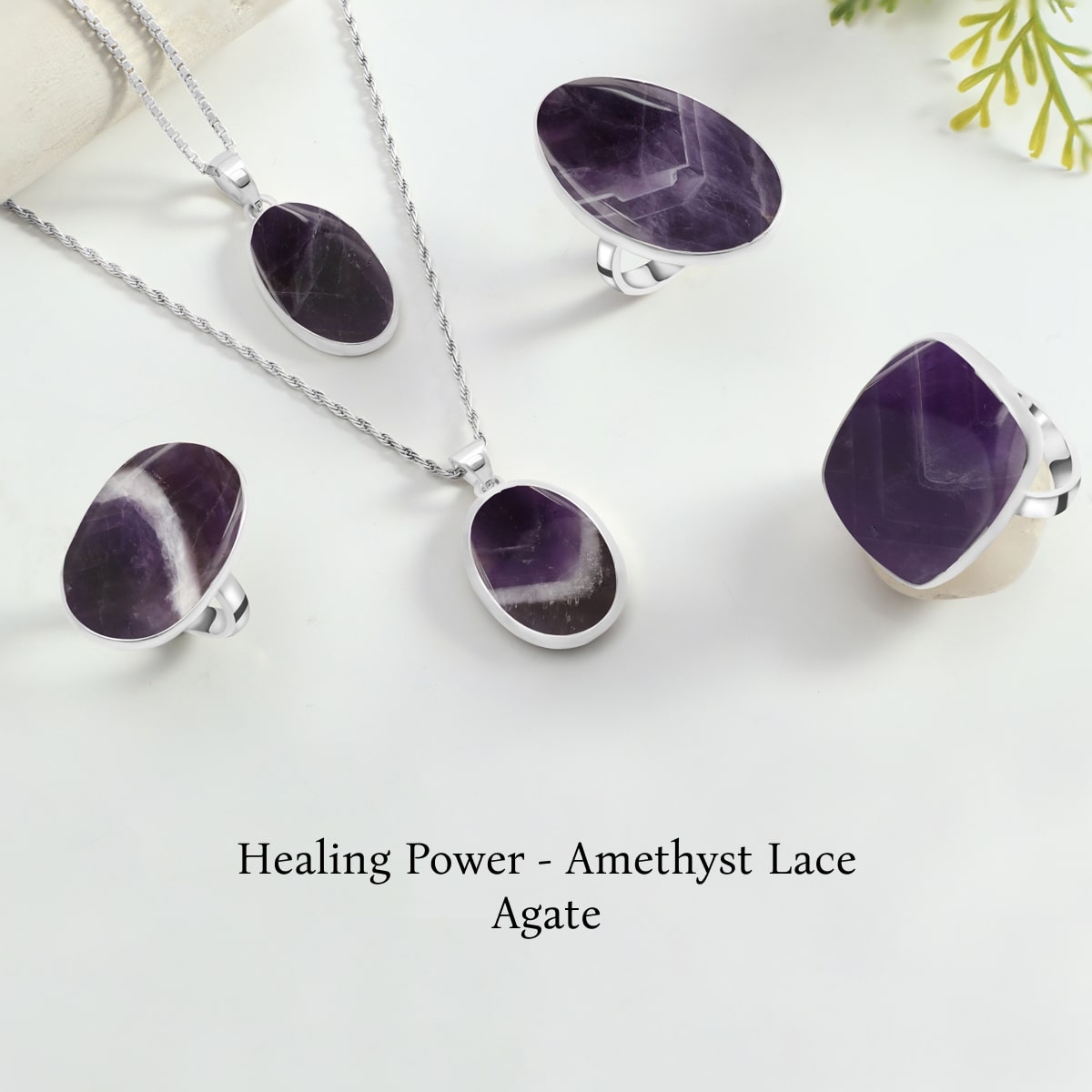 Amethyst Lace Agate Healing Properties
