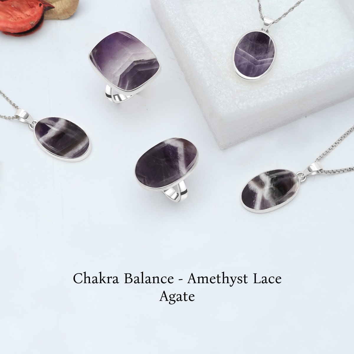 Amethyst Lace Agate Chakra Association